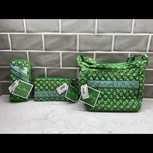Vera Bradley 3 piece purse set
